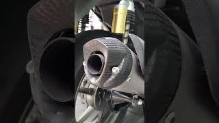 ROB1 Racing Exhaust Bore-Up version on Standard Engine of YAMAHA Aerox  NVX 2021 Check Sound