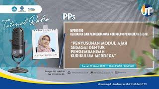 Penyusunan Modul Ajar sebagai Bentuk Pengembangan Kurikulum Merdeka  MPDR5105