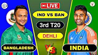  Live  India vs Bangladesh 3rd T20 Match Today 2024  Ind vs Ban 3rd T20 Watch Score Commentary