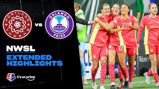 Portland Thorns FC vs Orlando Pride  NWSL Extended Highlights 10112024  Prime Video