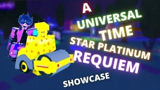 A UNIVERSAL TIME STAR PLATINUM REQUIEM SHOWCASE 