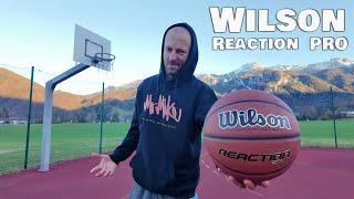 Wilson Reaction PRO - Top Indoor  Outdoor Basketball aus Kunstleder für wenig Geld