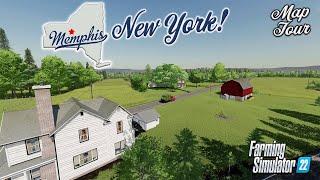 IT’S FLOODY GOOD FS22 “MEMPHIS NEW YORK” NEW MOD MAP TOUR  Farming Simulator 22 Review PS5.