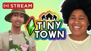Gardening for $$  Tiny Town 4  Sims 4 Gameplay Livestream