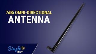 7dBi Omni-directional WiFi Antenna