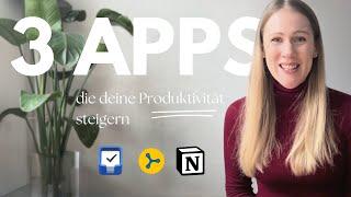 Effizientes Arbeiten Wie diese 3 Apps deine Produktivität steigern