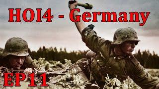 Hearts of Iron 4 - Germany Historical - Elite Difficulty EP11