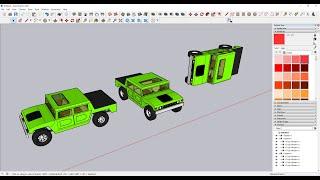 3D rotate sketchup 3D model