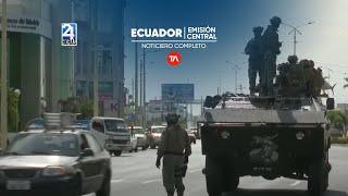 Noticiero de Ecuador Emisión Central 15072024