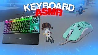 Keyboard ASMR + ⭐ Raiding as Headless Female ⭐ Stretch Res