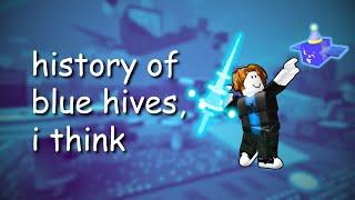 The History of Blue Hives in Bee Swarm Simulator