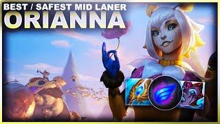 ORIANNA IS THE BEST  SAFEST MID LANER FOR SOLOQ?  League of Legends