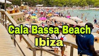 Cala Bassa Beach Playa de Cala BassaCBBC Playa de Cala Bassa Ibiza Summer Video