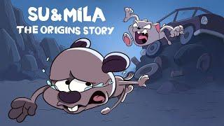 Su & Mila - The Origins Story Part 1 #animation #sunnydayanimation