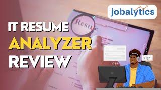 IT Resume Analyzer - Jobalytics Review