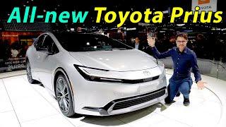 The all-new Toyota Prius is sexy now 2023 HEV vs PHEV Prime Premiere REVIEW