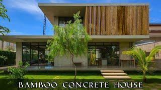 Bamboo and Concrete in Brazilian Modern Home