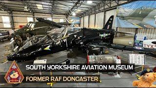 TEDS VISIT SOUTH YORKSHIRE AIRCRAFT MUSEUM CANBERRA EE LIGHTNING HUNTER • FORMER RAF DONCASTER