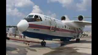 Beriev Be-200 Altair amphibious aircraft promotional video