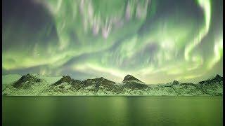 The aurora chase on Senja island  - real-time northern lights