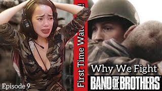 Band Of Brothers Eps 9 WHY WE FIGHT had me crying for hours  First Time Watching  #ellareacts