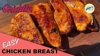 Chicken Breast on the GRIDDLE - Quick and EASY