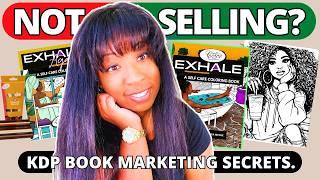 How To Sell & Market KDP Coloring Books According To Amazon