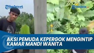 Viral Pemuda Kepergok Mengintip Kamar Mandi Wanita Lari Terbirit-birit Usai Diteriaki