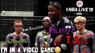 Behind the scenes of NBA LIVE 19 Filayyyy Bone Collector and The Professor