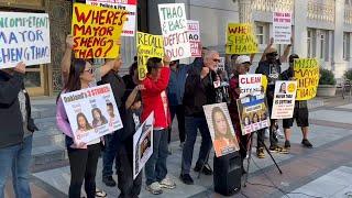 Where is Sheng Thao? Oaklanders rally question mayors whereabouts as city budget looms