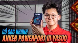 Trên Tay Và Đánh Giá Nhanh Củ Sạc Anker PowerPort III A9523 - Phiên Bản Đặc Biệt Yasuo