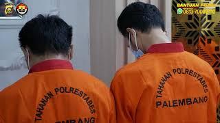 Polrestabes Palembang Memusnahkan Barang Bukti Narkotika jenis Sabu Ganja dan Ekstasi