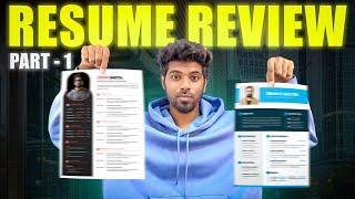 Resume Review - Part 1 Good and Bad Resumes  in Tamil by Anton Francis Jeejo