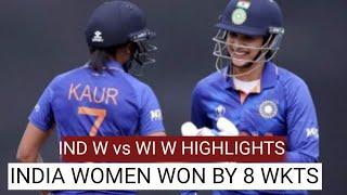 India Women vs West Indies Women 6th t20 highlights 2023  INDW Vs WIW 6th t20 highlights  2023