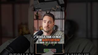 Warum trade ich nicht direkt zur Markteröffnung? Das gesamte Video gibts auf meinem YouTube Kanal.