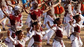 Batalu Suwanda Hamana බැටළු සුවඳ හමනා Pope Francis Visit to Sri Lanka 2015 Offical Hymn Dance