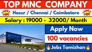 Top MNC Company Direct Recruitment 2024Chennai  Hosur  Coimbatore Jobs today Openings 224