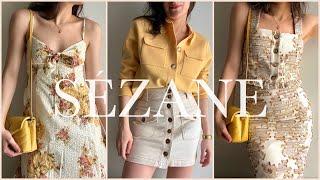 SEZANE HAUL TRY-ON  Sézane summer collection 2023  whats new + TARGET finds