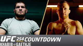 UFC 254 Countdown Khabib vs Gaethje