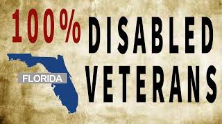 100% Disabled Veterans in Florida Unknown Benefit