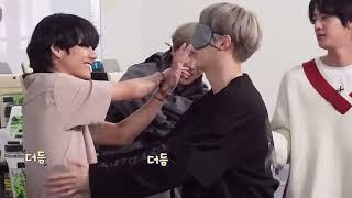 BTS pajama party Game challenges  Hindi dub