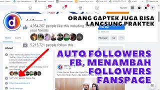 Cara Membuat iklan di facebook lewat HP terbaru untuk menambah Follower Fanspage  Follower Halaman