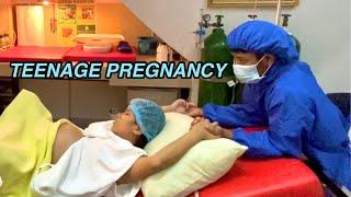 TEENAGE PREGNANCY  BIRTH VLOG