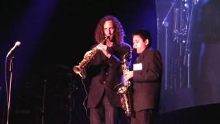 Kenny G and Austin G Over the Rainbow at Humphreys San Diego