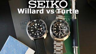 Seiko Captain Willard SBDC109 Vs the Seiko Turtle SRP777 - Prospex 200m Automatic diver Comparison