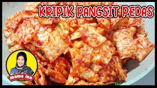 Resep Membuat Keripik Pangsit Pedas Manis - cocok untuk ide jualan cemilan lho...