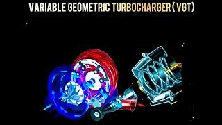 How VGT Variable Geometric Turbo charger Works.