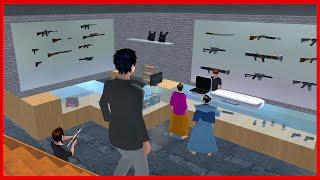 Underground Weapon Shop  SAKURA School Simulator