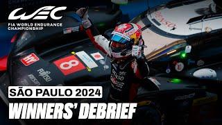 Winners Debrief ️ I 2024 Rolex 6 Hours of São Paulo I FIA WEC