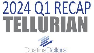 Tellurian 2024 Q1 Earnings Recap  $TELL stock analysis  Dustins Dollars stream May 05 24